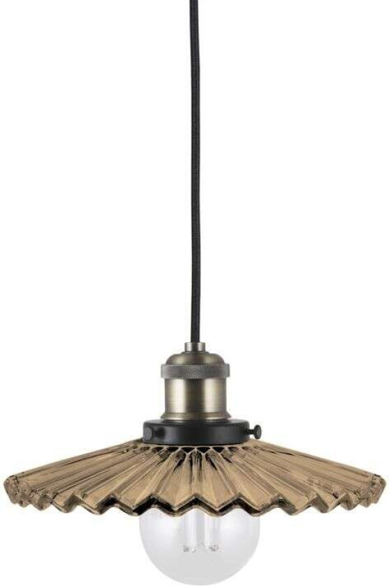 Cobbler pendel Ø25 cm Brun