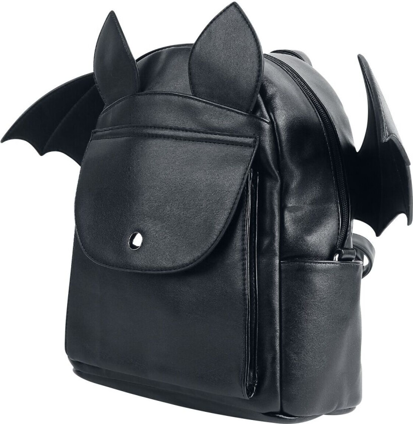 Goth Mini ryggsekker - Flaggermus - Damer - svart