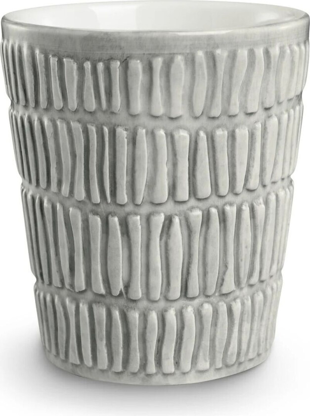 Stripes krus 30 cl Grå