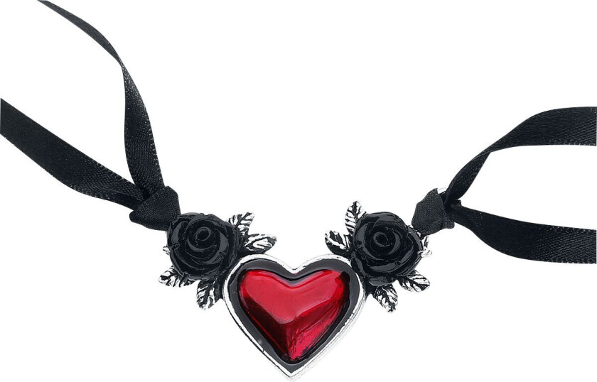 Goth Choker - Blood Heart - Damer - standard