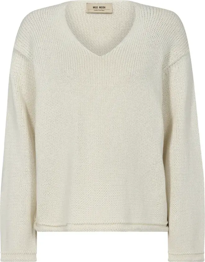 MOS Mosh, Dame, Strikkevarer, Beige, M