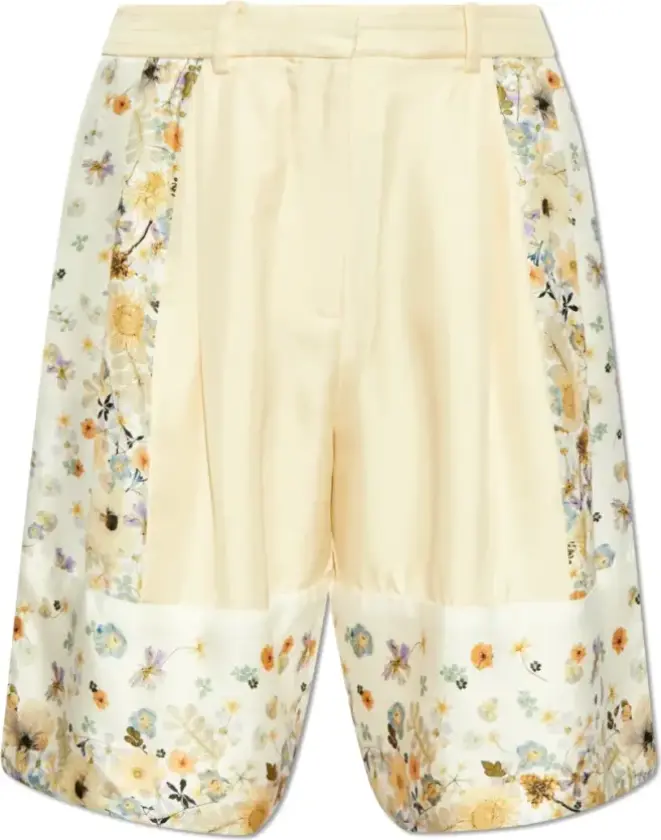 Dame, Shorts, Flerfarget, M