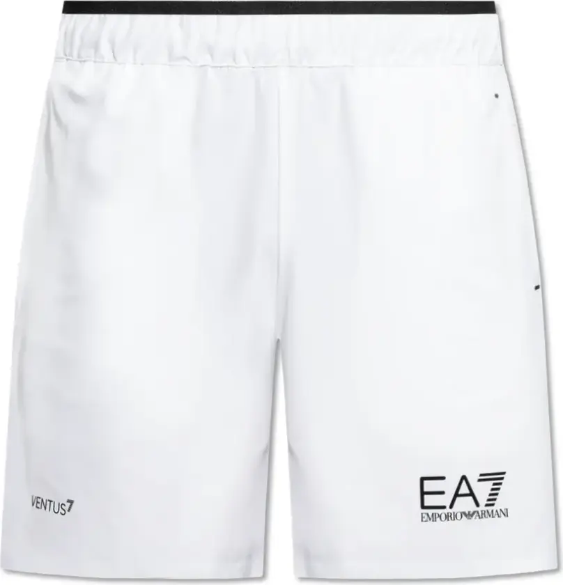 Herre, Shorts, Hvit, 2XL