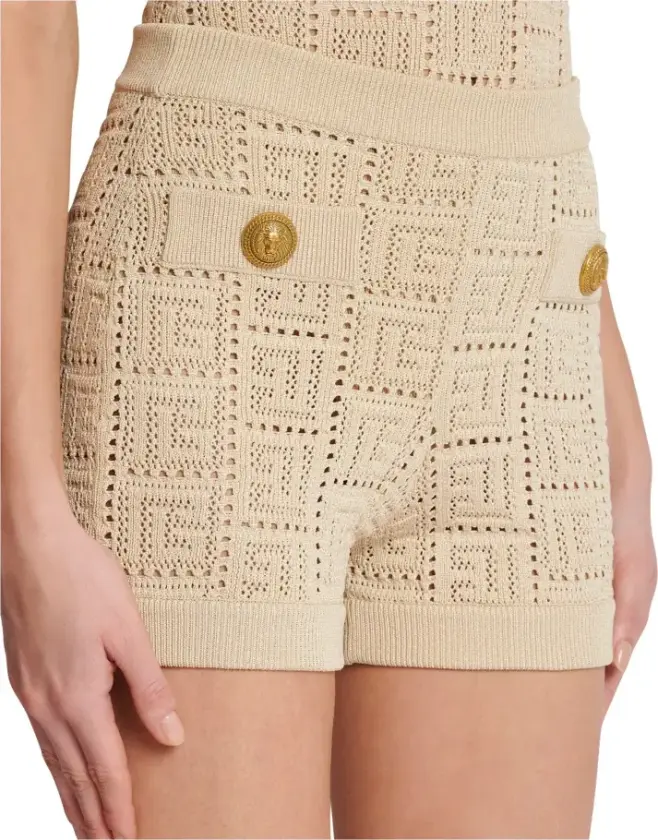 Dame, Shorts, Beige, S