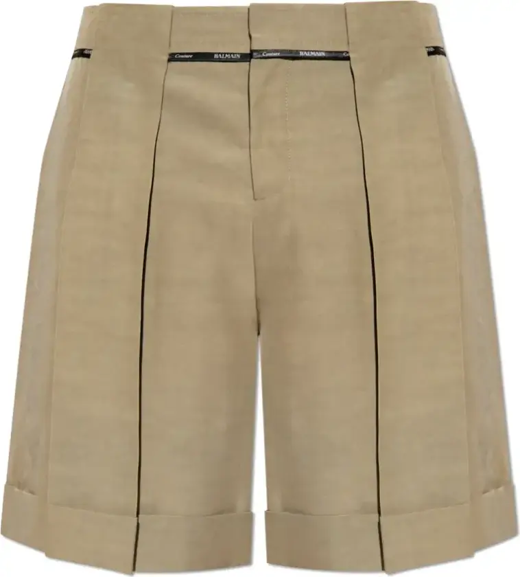 Herre, Shorts, Beige, L