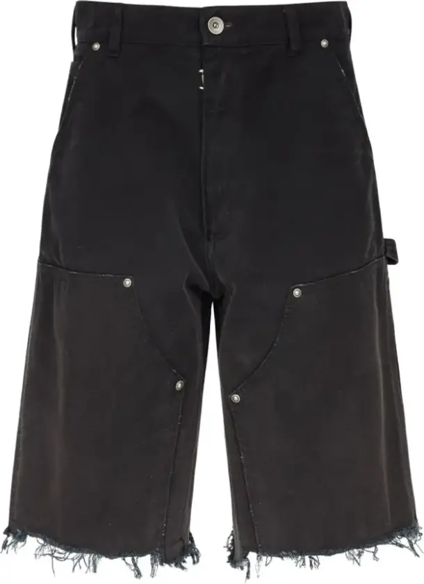 Herre, Shorts, Svart, W29