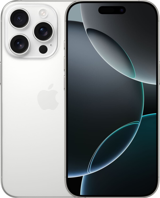Demo iPhone 16 Pro 5G smarttelefon 256GB (hvit titan)