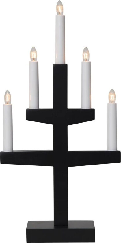 Trapp Adventsstake 46 cm Svart
