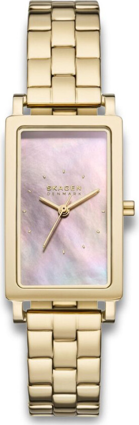 Hagen Lille SKW3158 - Kvarts - Gull - Dameklokker - Rustfritt stål - ledd m/pin - Mineral
