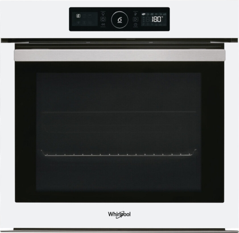 Whirlpool Akz9 6220 Wh, Medium, Elektrisk Ovn, 73 L, 73 L, 2450 W, Damp