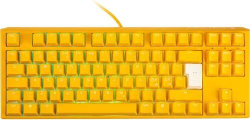 One 3 Tkl Yellow  Rgb Hotswap Tastatur [Mx Red]