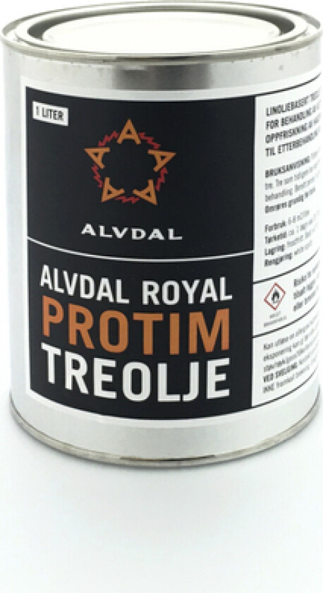 Treolje protim brun 1 liter alvdal