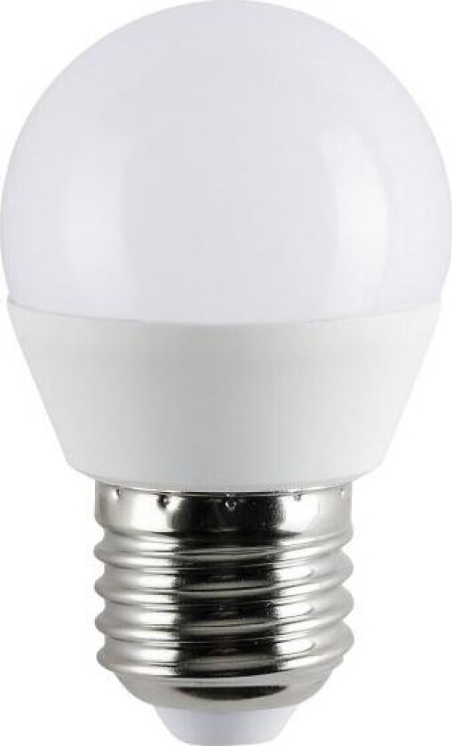 Ledlys krone 3w e27 matt