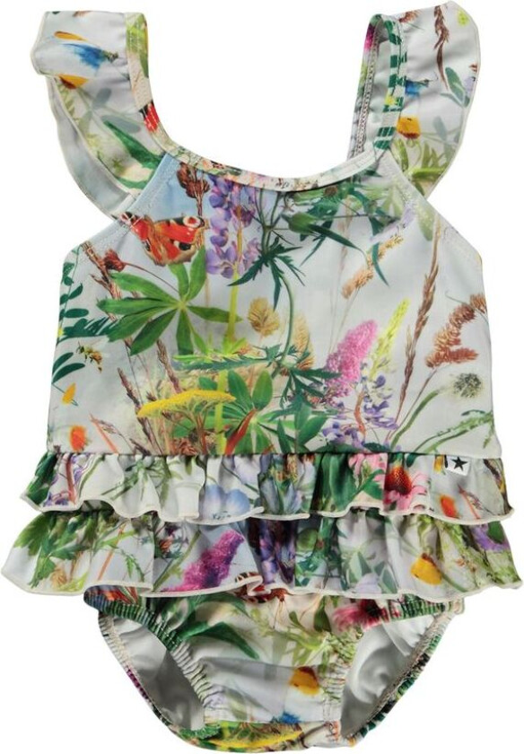 Nalani Badedrakt Wild Nature | Hvit | 56/62 cm