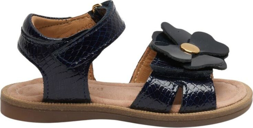 Barbara O Sandaletter Blue Croco | Svart | 29 EU