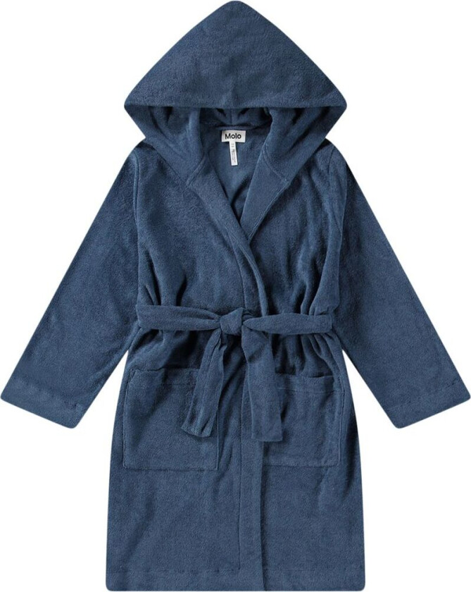 GOTS Wyn Badekåpe Calm Fjord | Blå | 92/98 cm