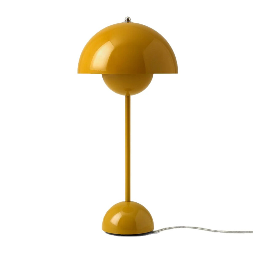 FlowerPot VP3 bordlampe senap