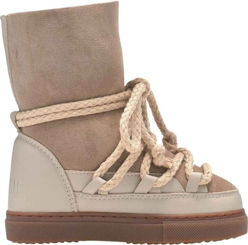 Lammehud Kuhud Snøstøvler Beige | Beige | 33 EU