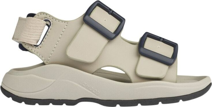 Anni Sandaler Midnight Navy Mix | Beige | 25 EU