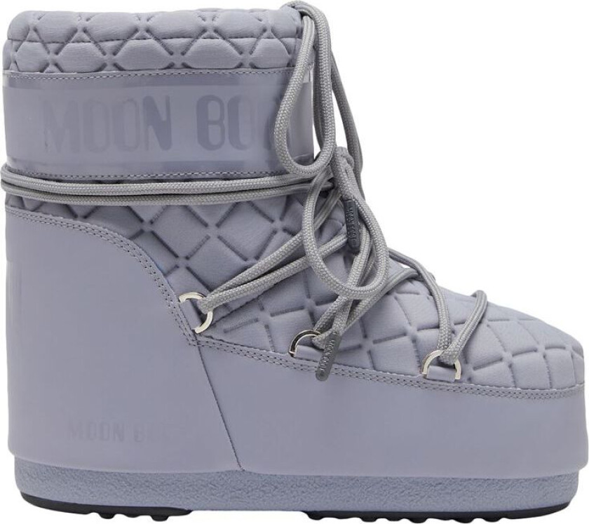 Moon Boot Ikon Quilted Snow Boots Grey | Grå | 33-35 EU