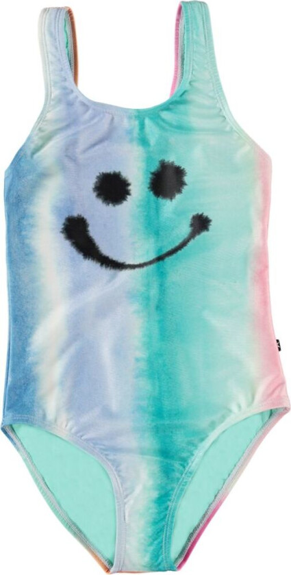 Nika Badedrakt Colorful Smile | Blå | 92 cm