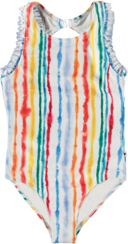 Noona Badedrakt Watercolors | Hvit | 152 cm