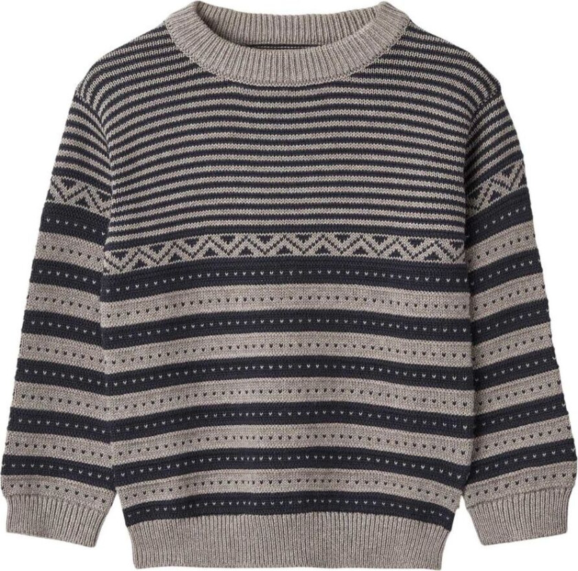 Bilde av GOTS Janus Strikket Genser Marineblå | Marineblå | 104 cm