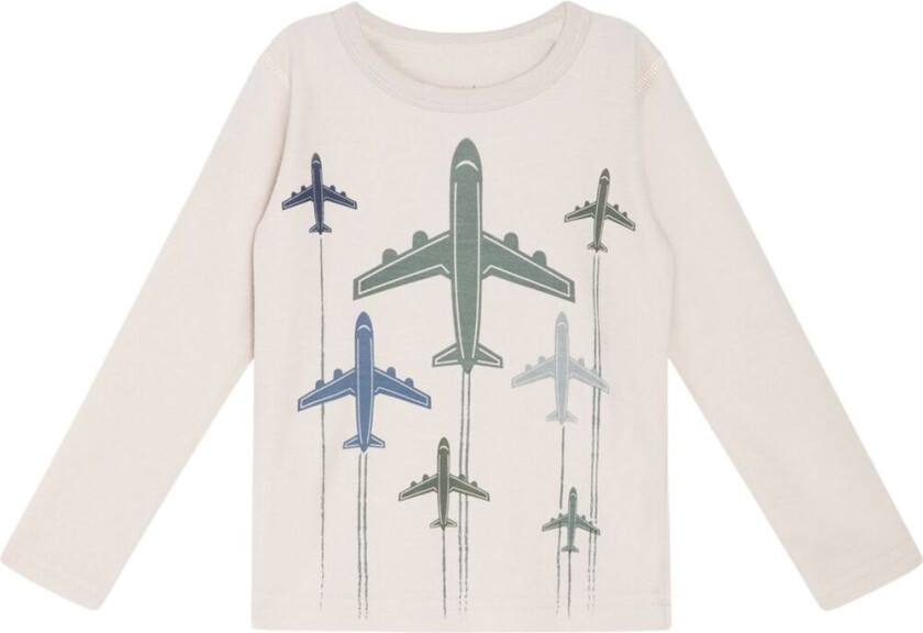 Abba Langermet T-skjorte French Oak | | 74 cm