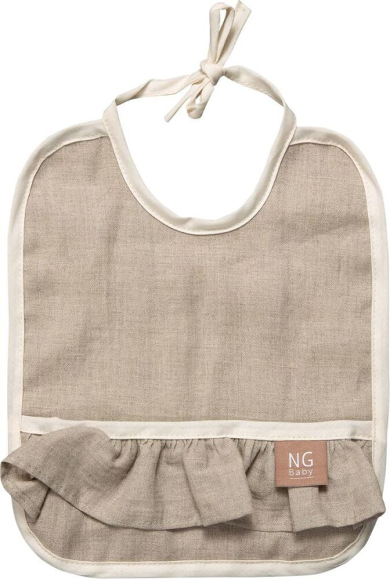 Smekke Lin Med Rysjer Natural | Beige | 0