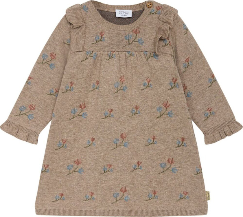 Dona Kjole Sand Melange | Beige | 68 cm