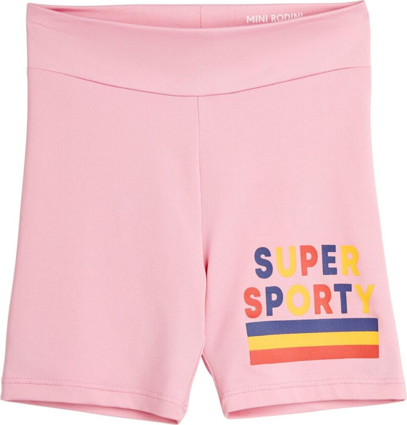 Super Sporty Sykkelshorts Rosa | Rosa | 140/146 cm