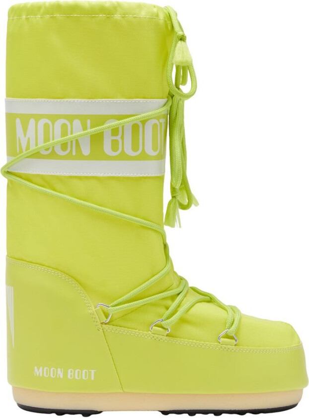 Moon Boot Icon Nylon Snow Boots Cyber Lime | Grønn | 31-34 EU