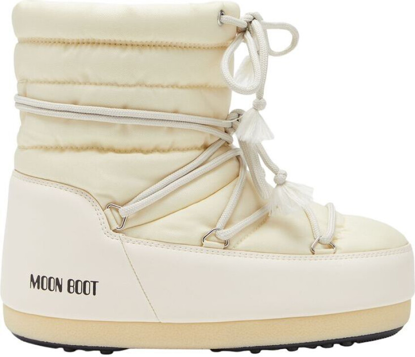 Moon Boot Snøstøvler i Cream | | 33-34 EU