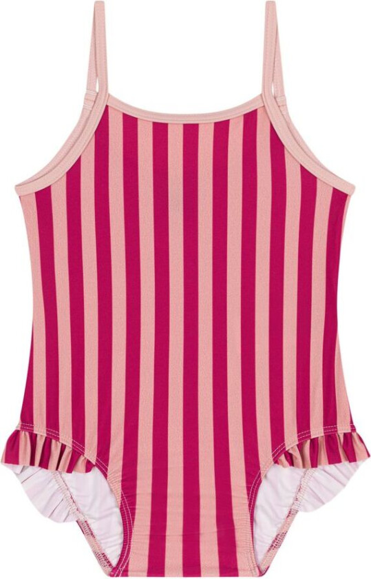 Stripete Badedrakt Rosa | Rosa | 24 months