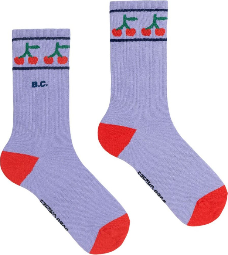 Bobo Cherry Lange Sokker Lavendel | Lilla | 32-34 EU