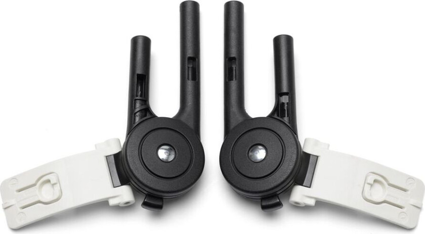 Bee³ sun canopy clamps set for bassinet L + R | Svart | 0-3