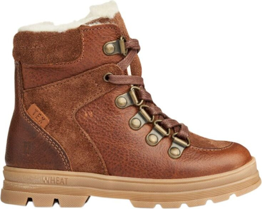 Toni Tex Cognac Snøstøvler med Hiker-9002 Design | Brun | 29 EU