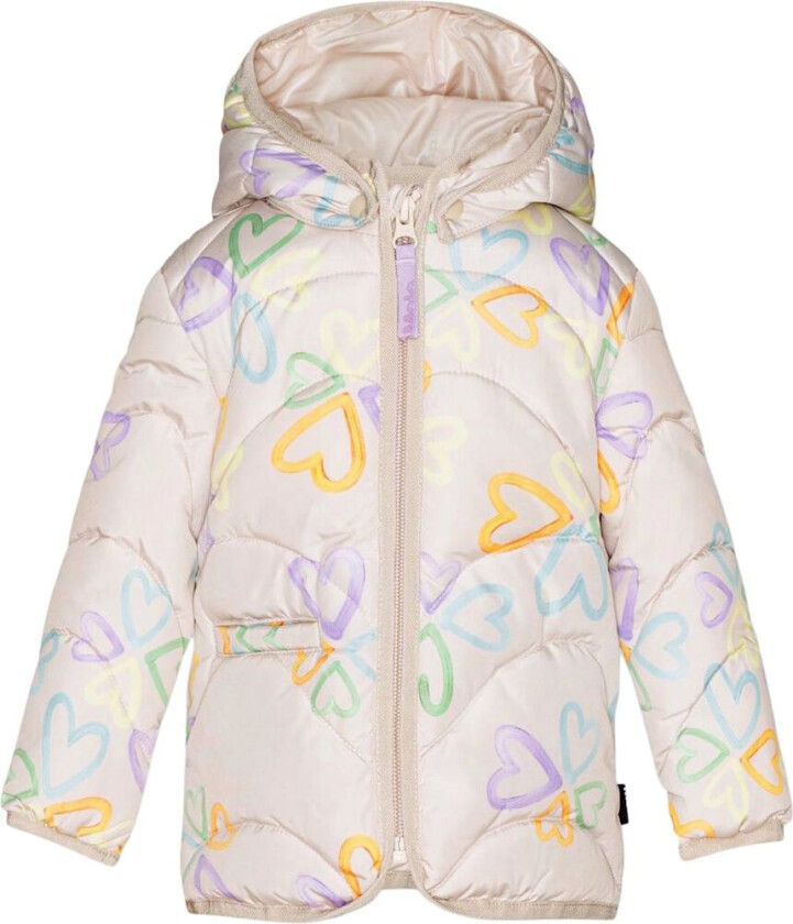 Harmony Boblejakke Multi Love | Beige | 74 cm