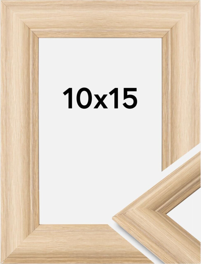 Ramme Västkusten Akrylglass Ek 10x15 Cm