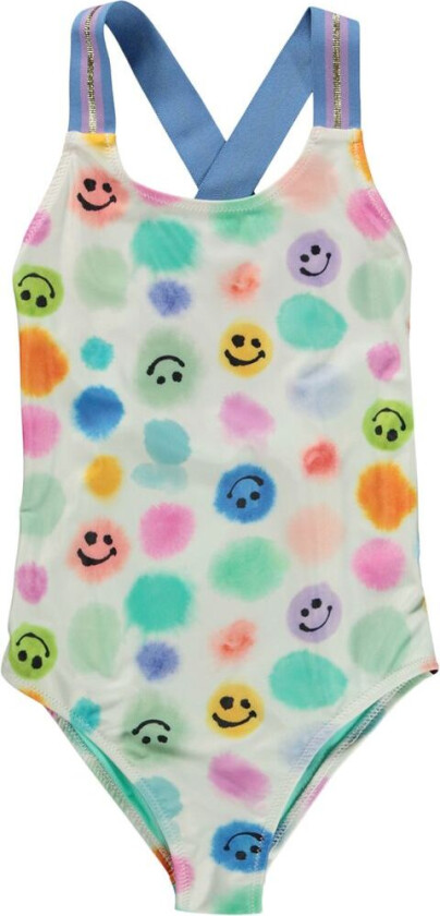 Neve Badedrakt Painted Dots | Rosa | 146 cm