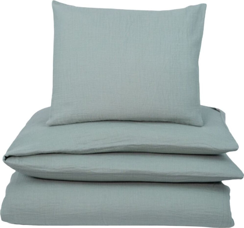 Sengesett Muslin Vogn/Vugge Frosty Green | Grønn | 0