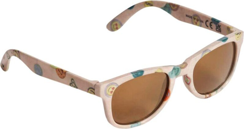 Stjerne Mønster Solbriller Sand Smil | Beige | 0