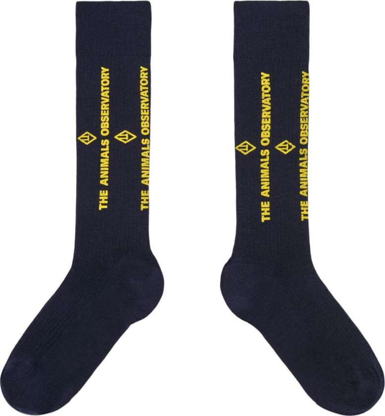 Worm Sokk Dyp blåfarge 31-34 EU Blå 31-34 EU Unisex