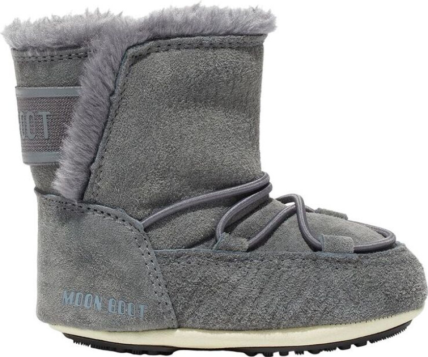 Moon Boot Vugge Suede Snø Støvler Dark Grey | Grå | 19-20 EU