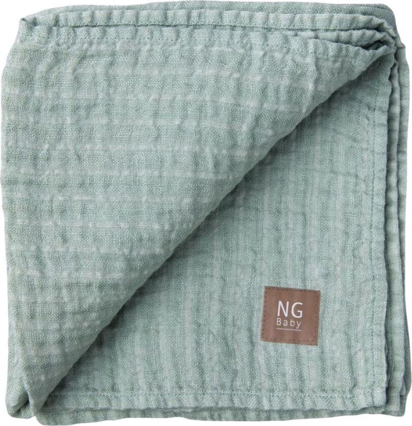 Linteppe Sage Green/Ivory Stripe | Grønn | 0