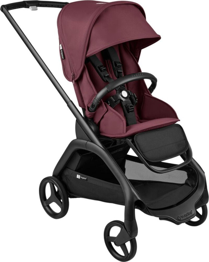 Dragonfly komplett BLACK/DARK CHERRY | Rød | 0-3