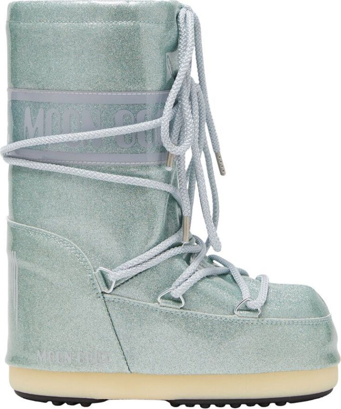 Moon Boot Ikon Glitter Snøstøvel Light Blue | Blå | 27-30 EU