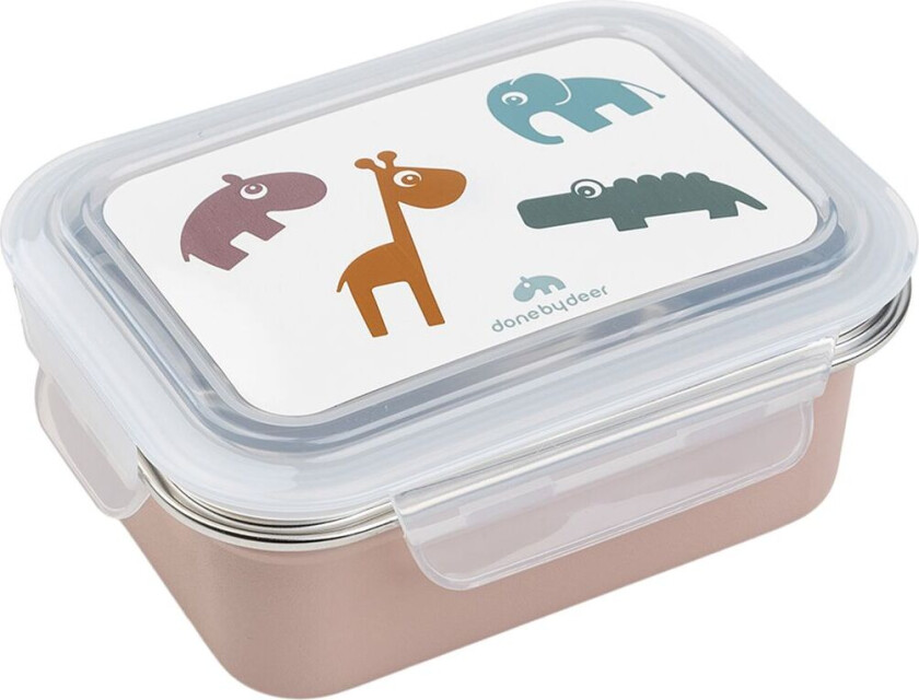 Deer Friends Matboks Pudderrosa | Beige | 0