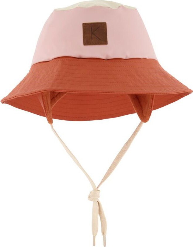 Liverpool Kontrastfarget Resirkulert Regnhatt Woody Rose/Rust | Rosa | 48/50 cm