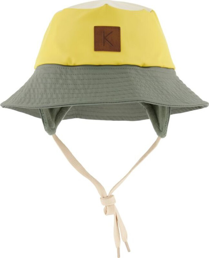 Liverpool Kontrastfarget Resirkulert Regnhatt Harvest Yellow/Light Green | Gul | 48/50 cm